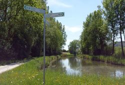 Op het kanaal Ludwig-Donau-Main in Berching © Christine Riel