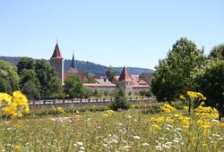 View from the waterfront on Berching_ © Archiv Stadt Berching