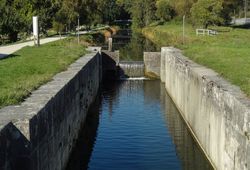 Op het kanaal Ludwig-Donau-Main in Mühlhausen © Gemeente Mühlhausen