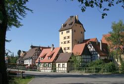 View to the water gate in Hersbruck_ © Thomas Geiger